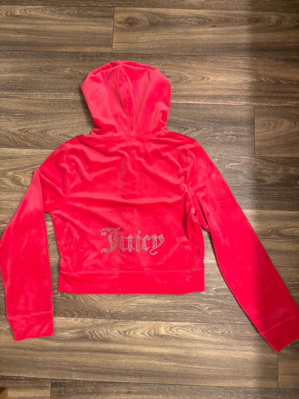 Juicy Couture Pink Velour Tracksuit Top Size L